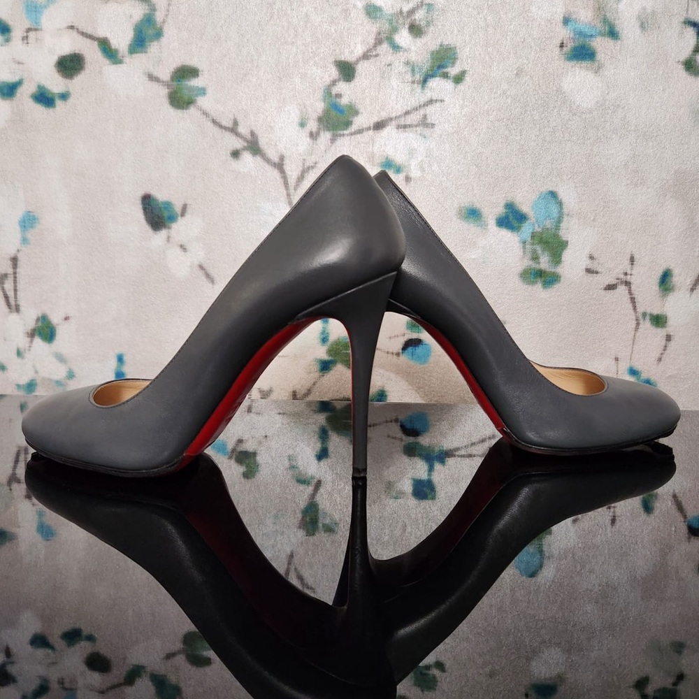 Grey Christian Louboutin Heels